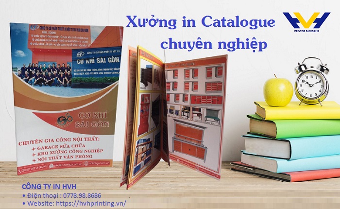 Dịch vụ in Catalogue giá rẻ tại công ty in GOLDEN BOX