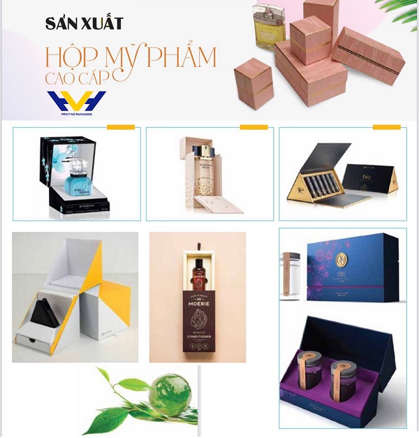 Dịch vụ in hộp mỹ phẩm chuyên nghiệp tại Công ty Cổ phần in GOLDEN BOX
