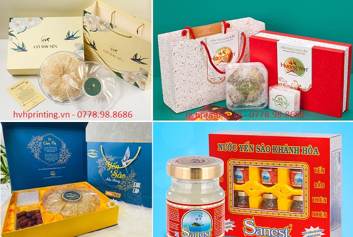 Dịch vụ in hộp yến sào chuyên nghiệp tại GOLDEN BOX