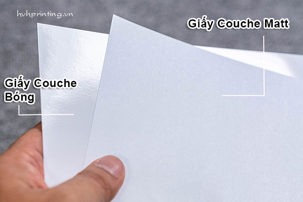 Các loại giấy Couche