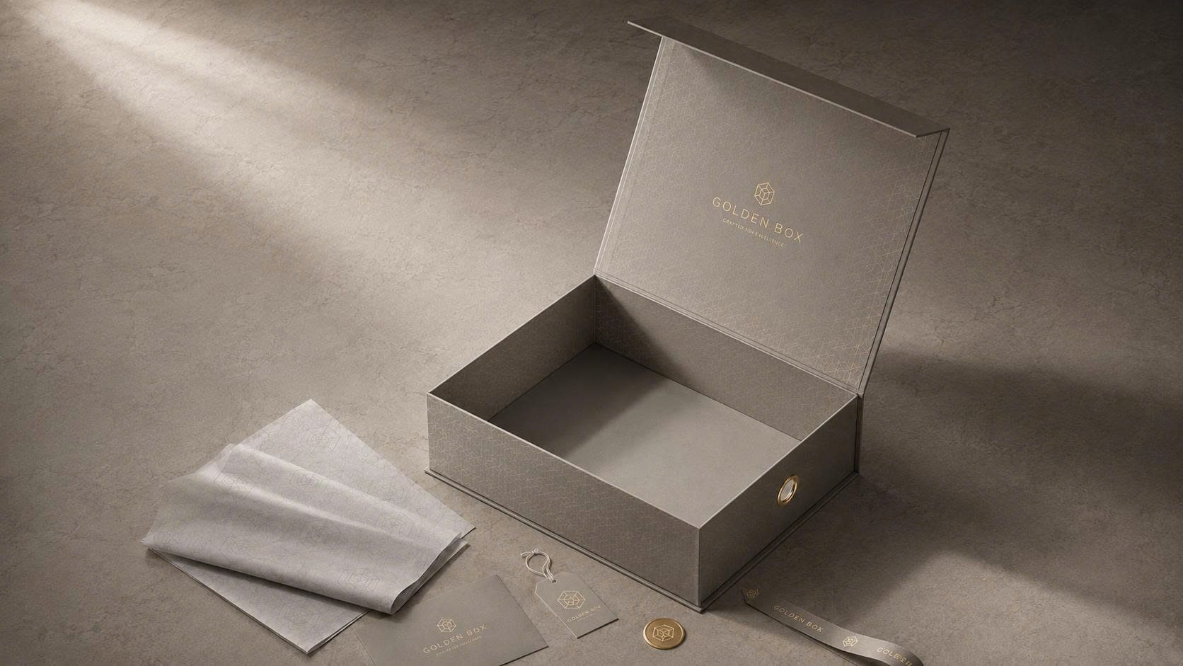 Hộp giày nam châm in offset sắc nét tại xưởng Golden Box