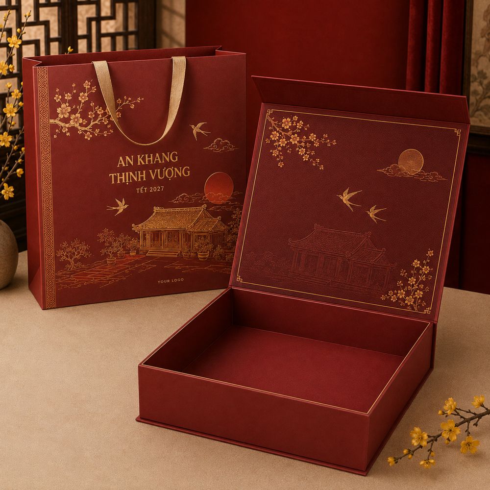 An Khang Thịnh Vượng nhà cổ mở hộp