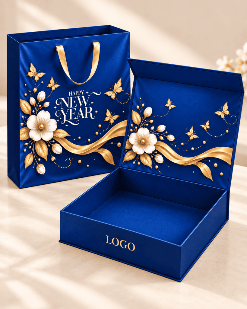 Happy New Year Xanh Navy – góc khác