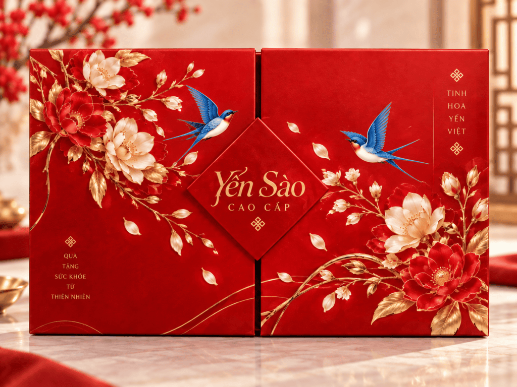 Hộp Yến Hai Cửa – góc khác